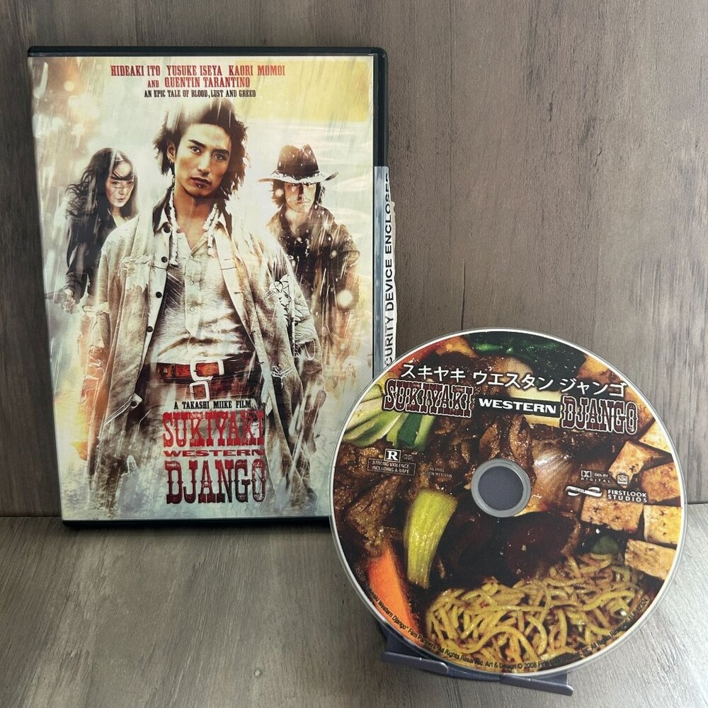 Sukiyaki Western Django DVD Takashi Mike Quentin Tarantino
